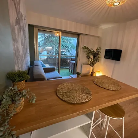 公寓 Carre D'or Juan Les Pins